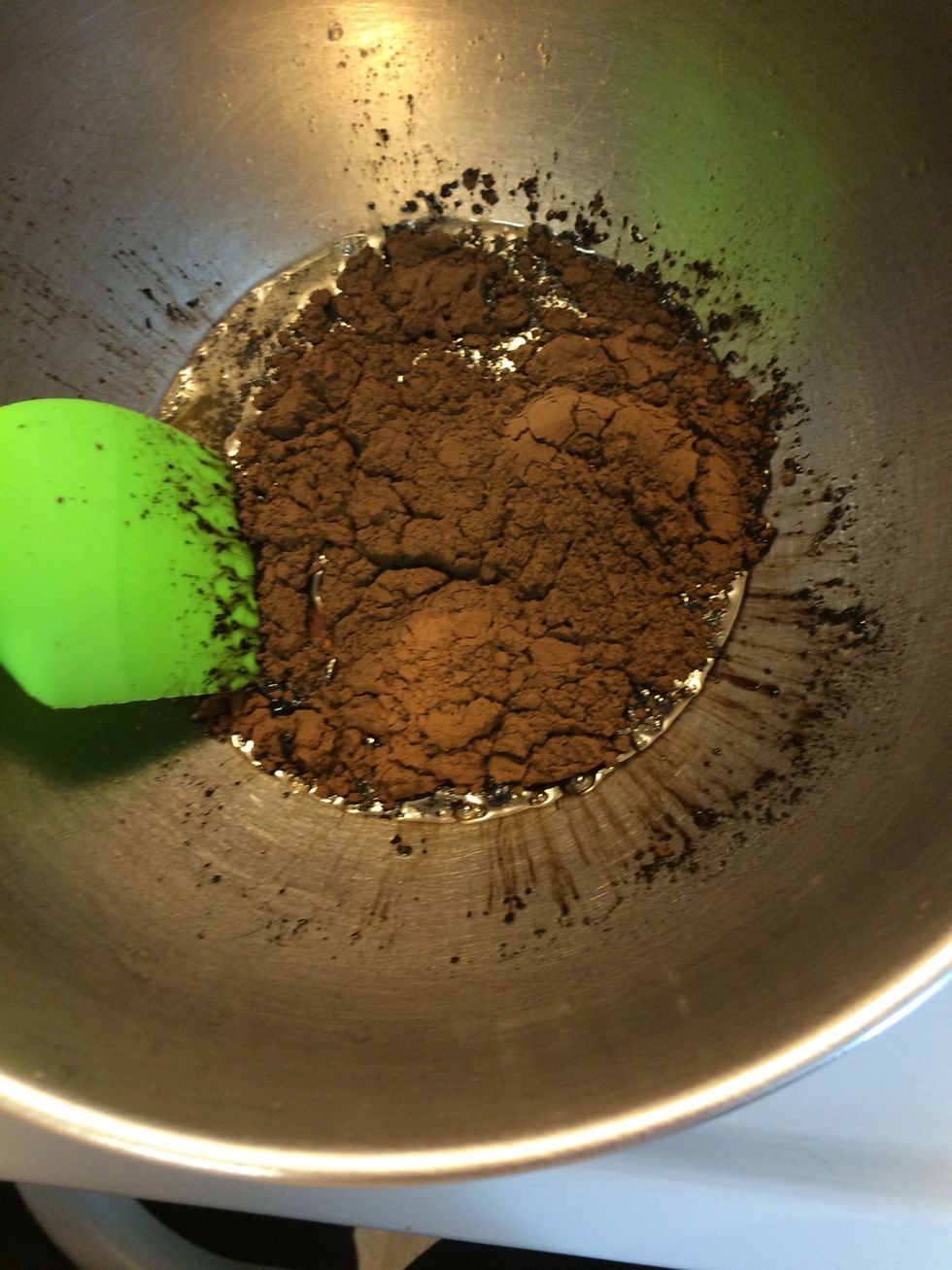 Then the cocoa powder