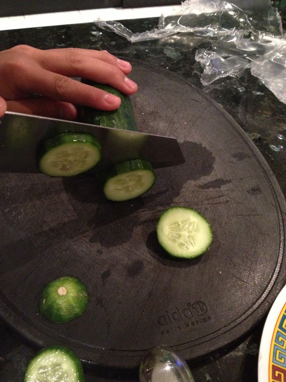 Then the cucumber