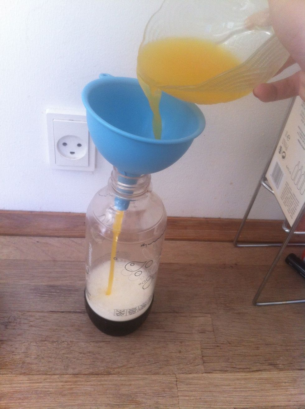 Then the mango pure.