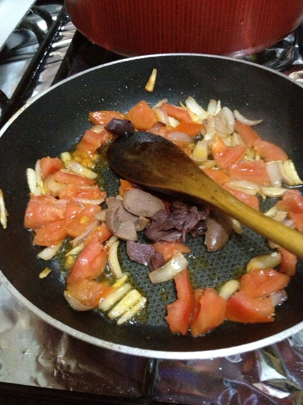 Then the olives