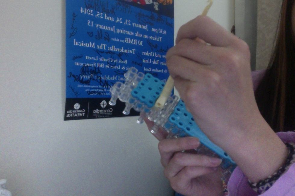 Then the other one, so there is only the big holder left.