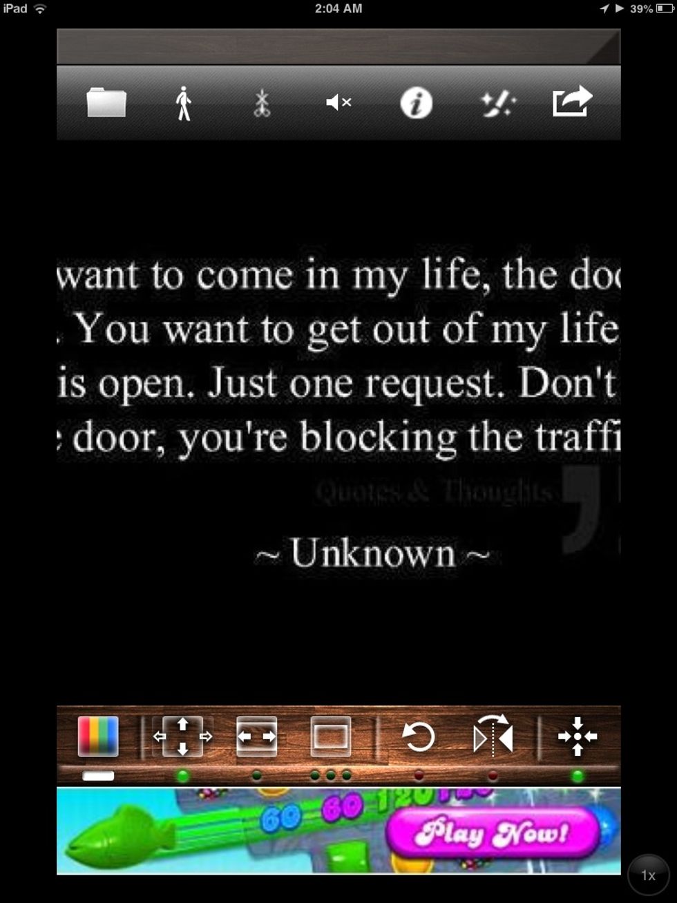 Then the pic loads. And you have options below \ud83d\udc47