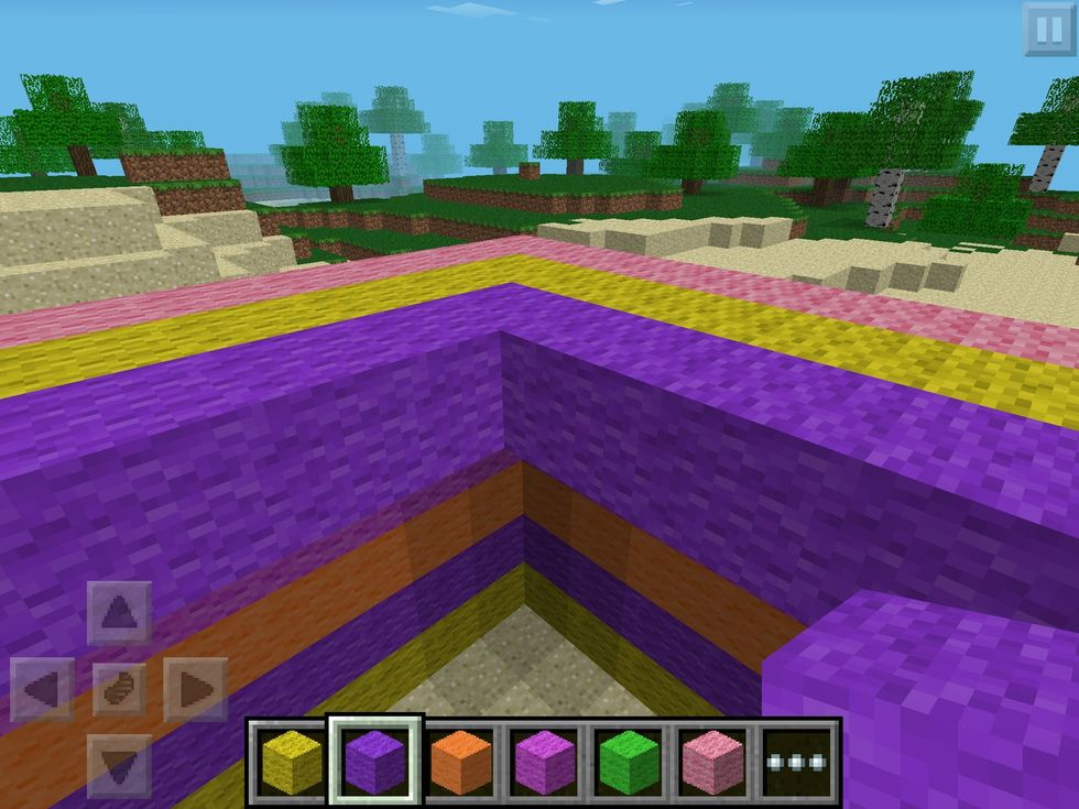 Then the same with the second layer