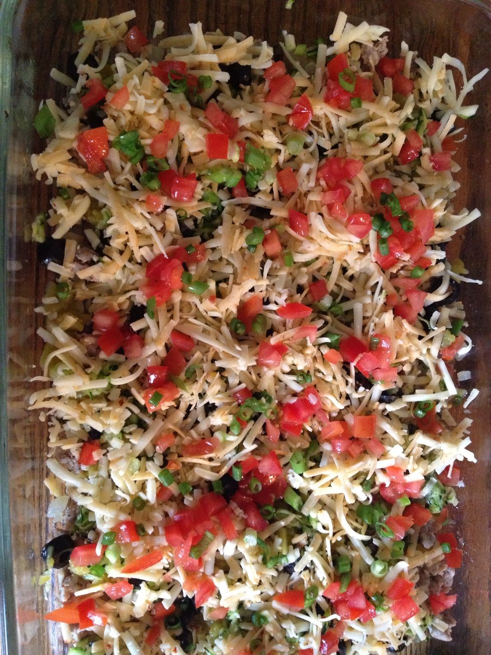 ...then the tomatoes and grunions.