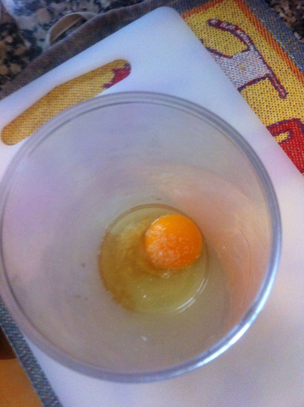 Then the vinegar