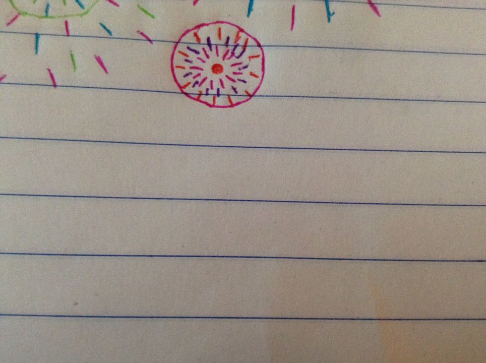 Then, this is optional, you can a circle.