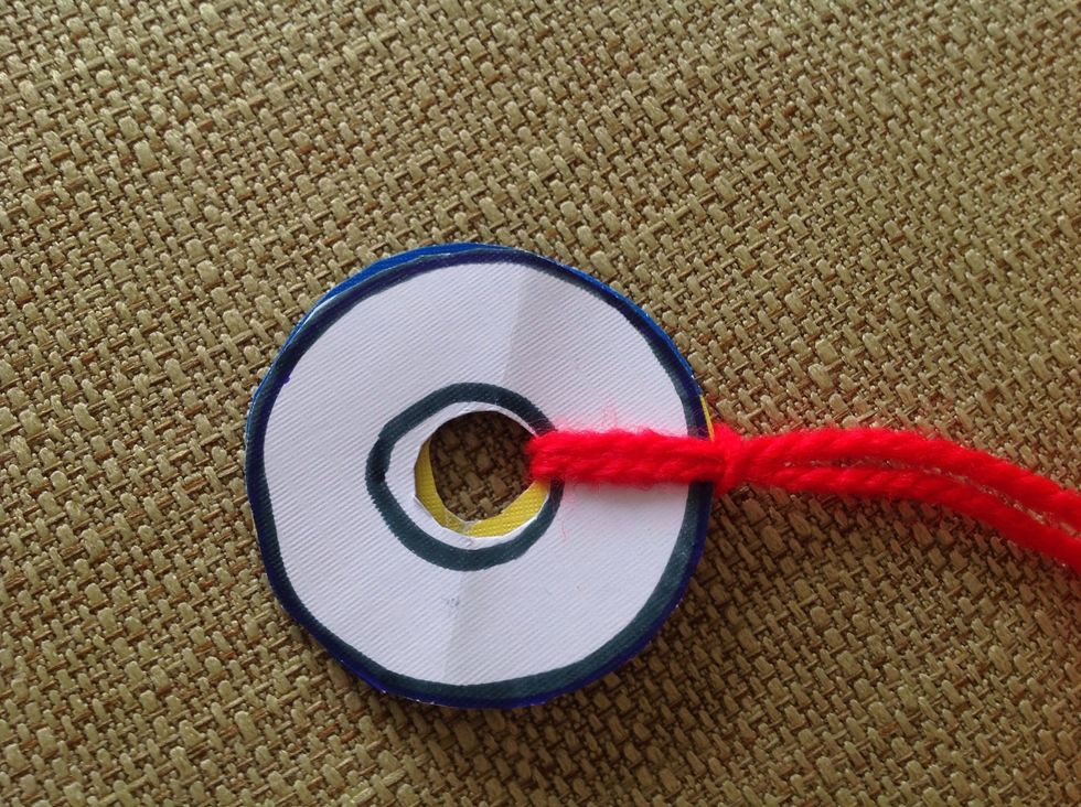 Then tie a simple knot.