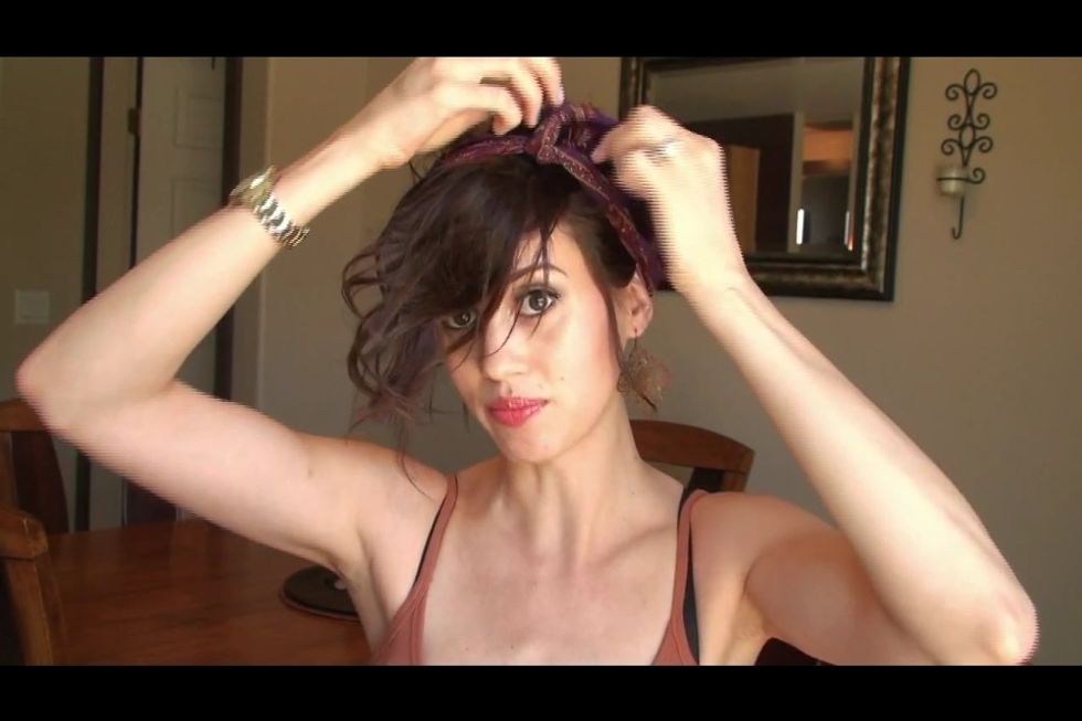 Then tie it in a little bow