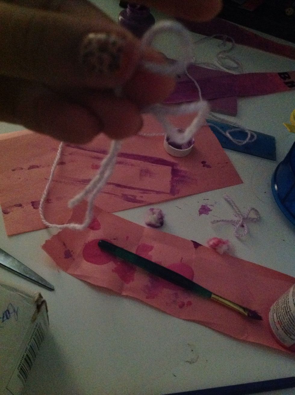 Then tie them in a basic knot