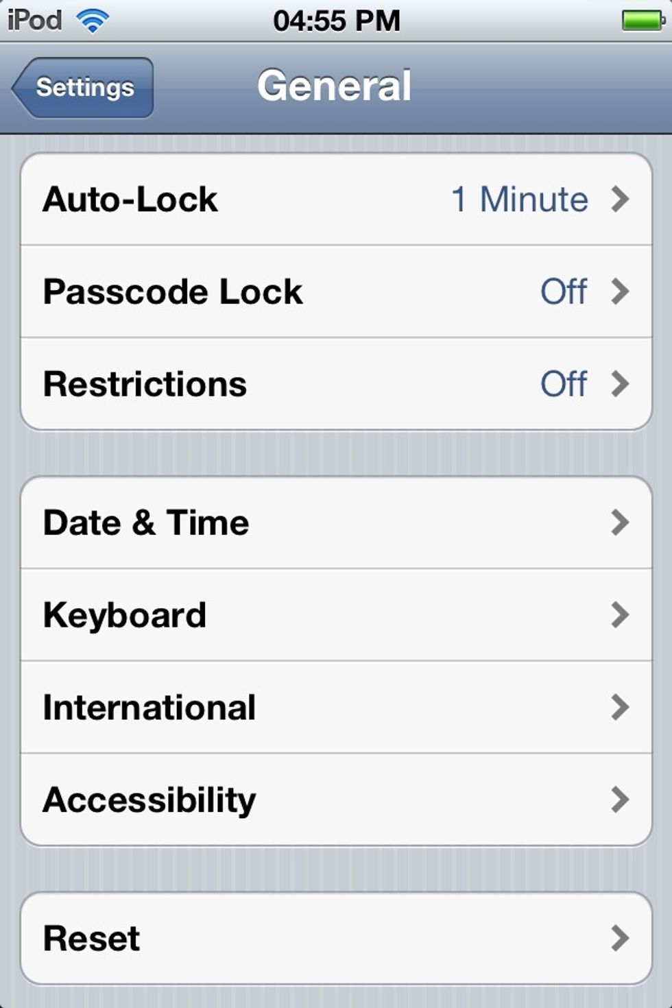 Then to Keyboard