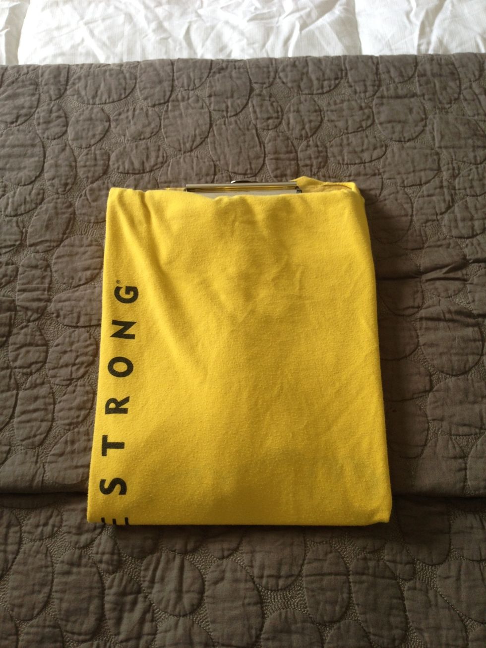 Then tuck it in to the shirt