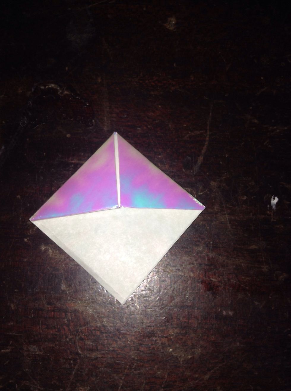 Then tuck the other in. And you're done.