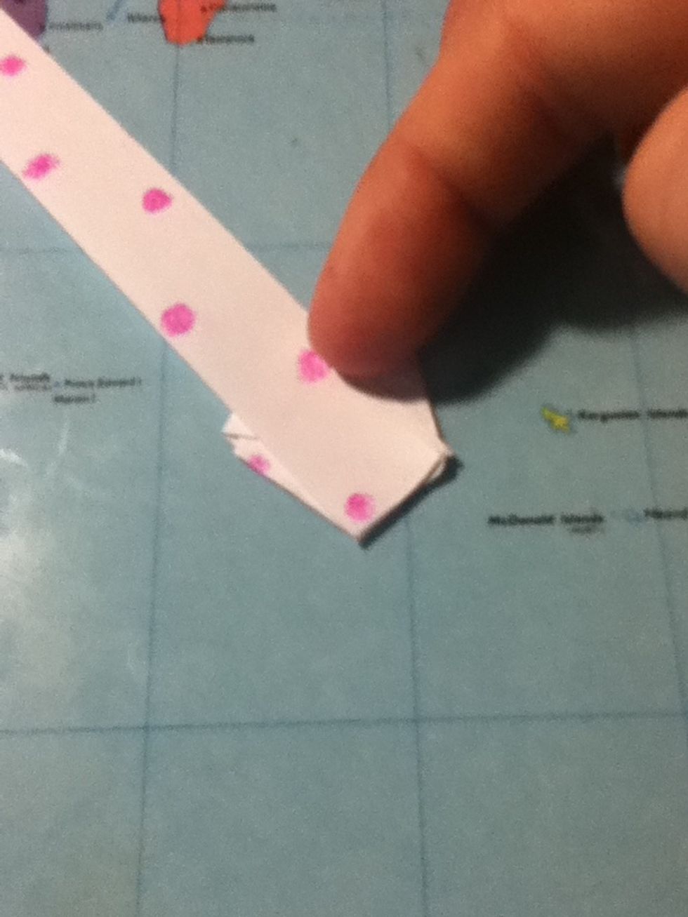 Then turn it over and do it again