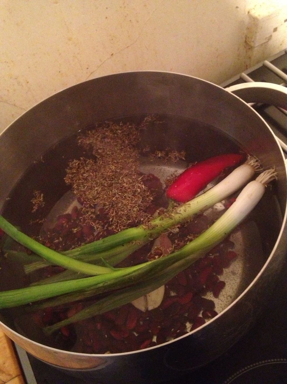 Then turn on your stove
