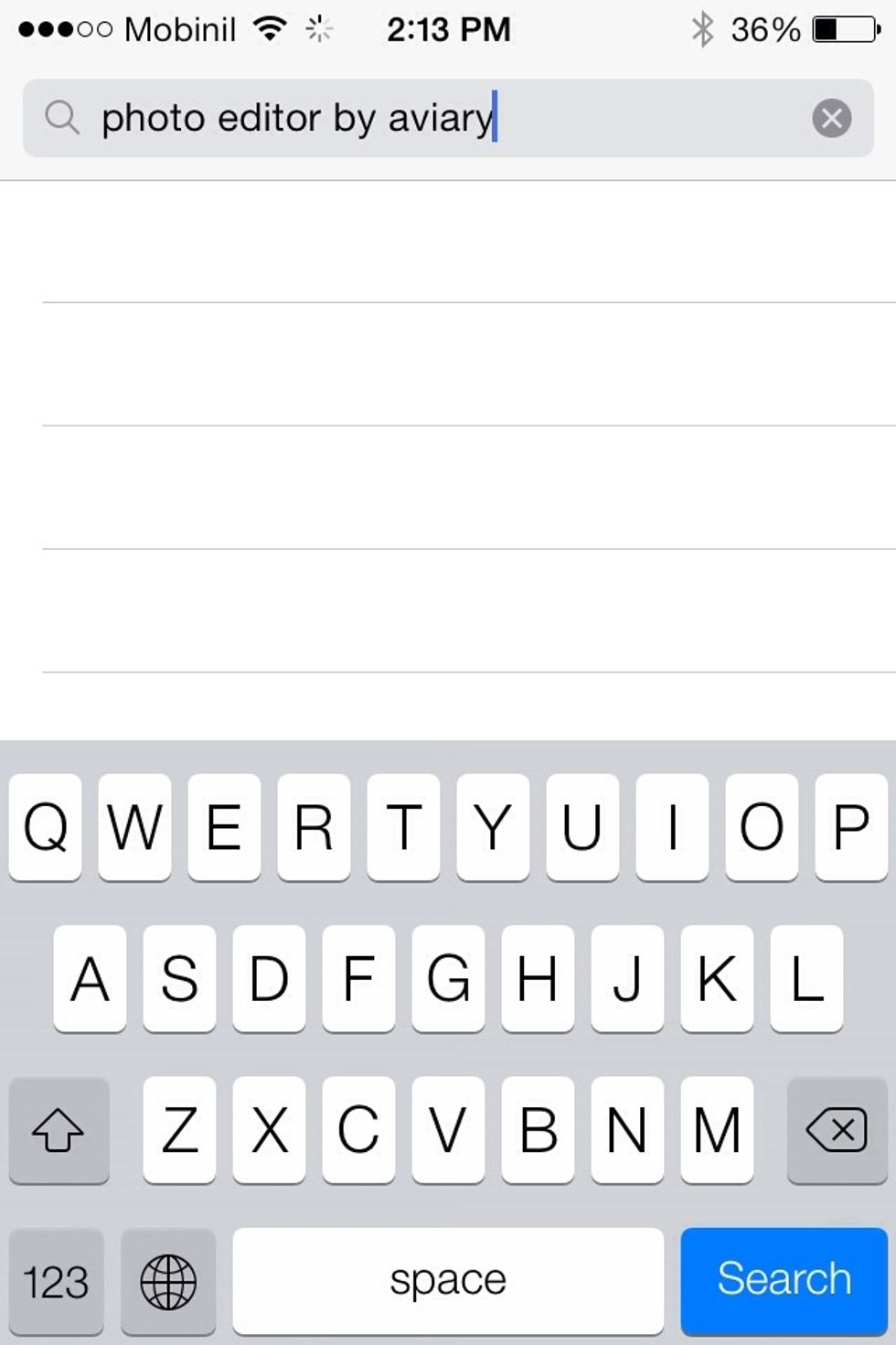 Then type ( photo editor by aviary )