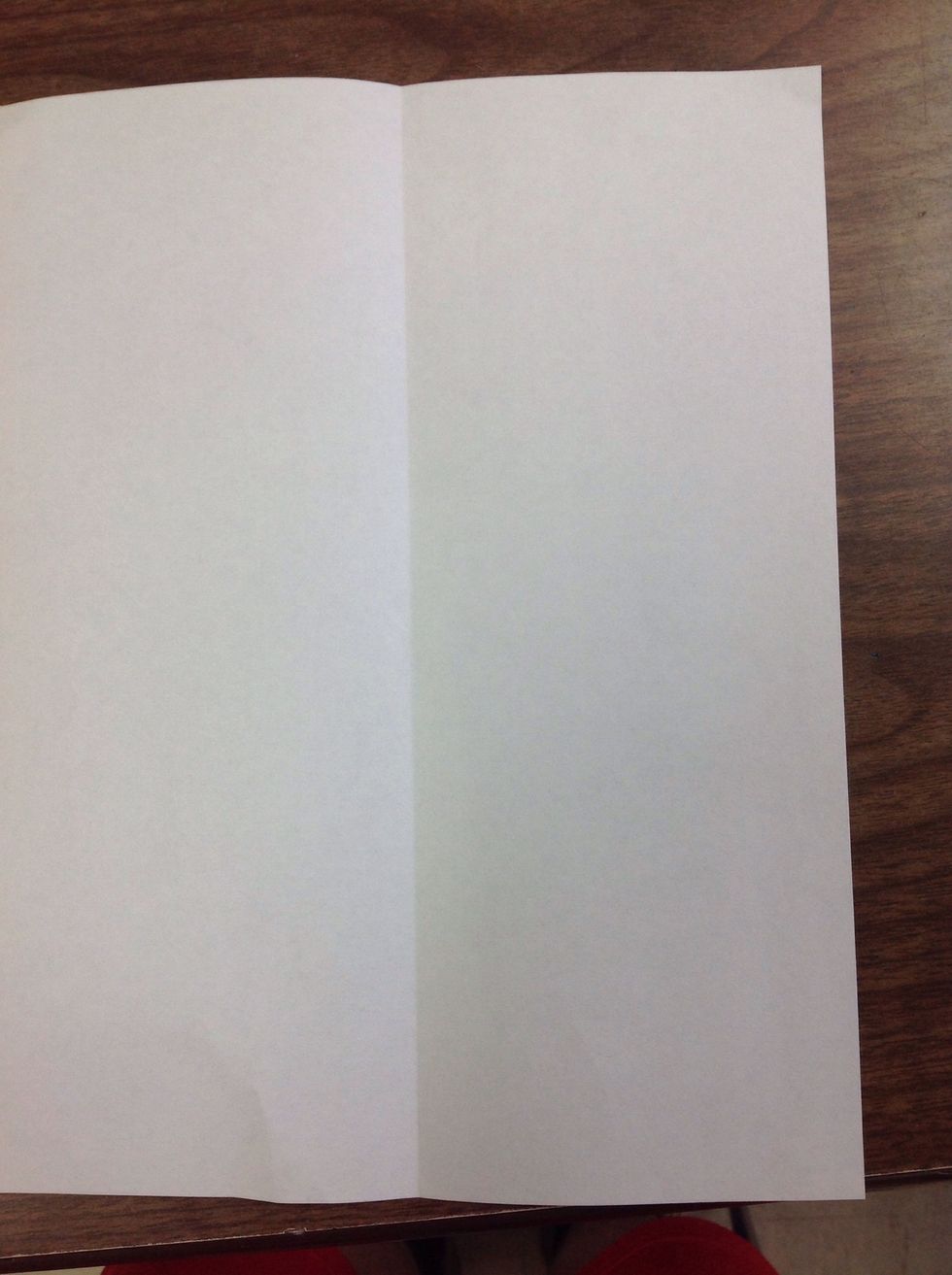 Then, unfold the paper