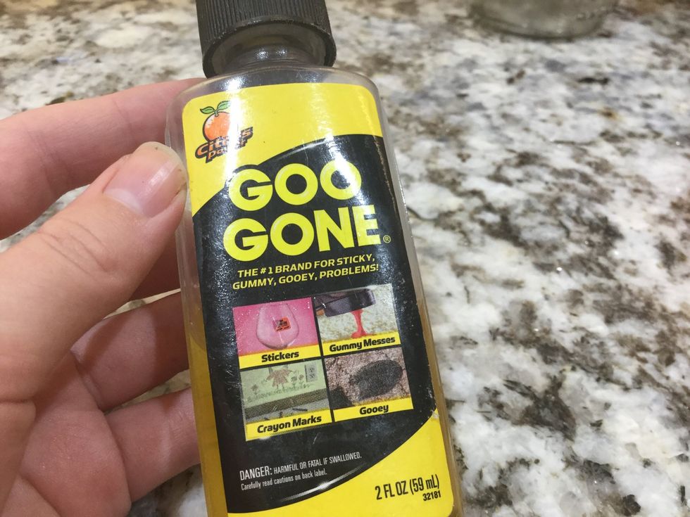Then use Goo Gone to get rid of the leftover sticky stuff. (Optional to use Goo Gone)\ud83d\ude04