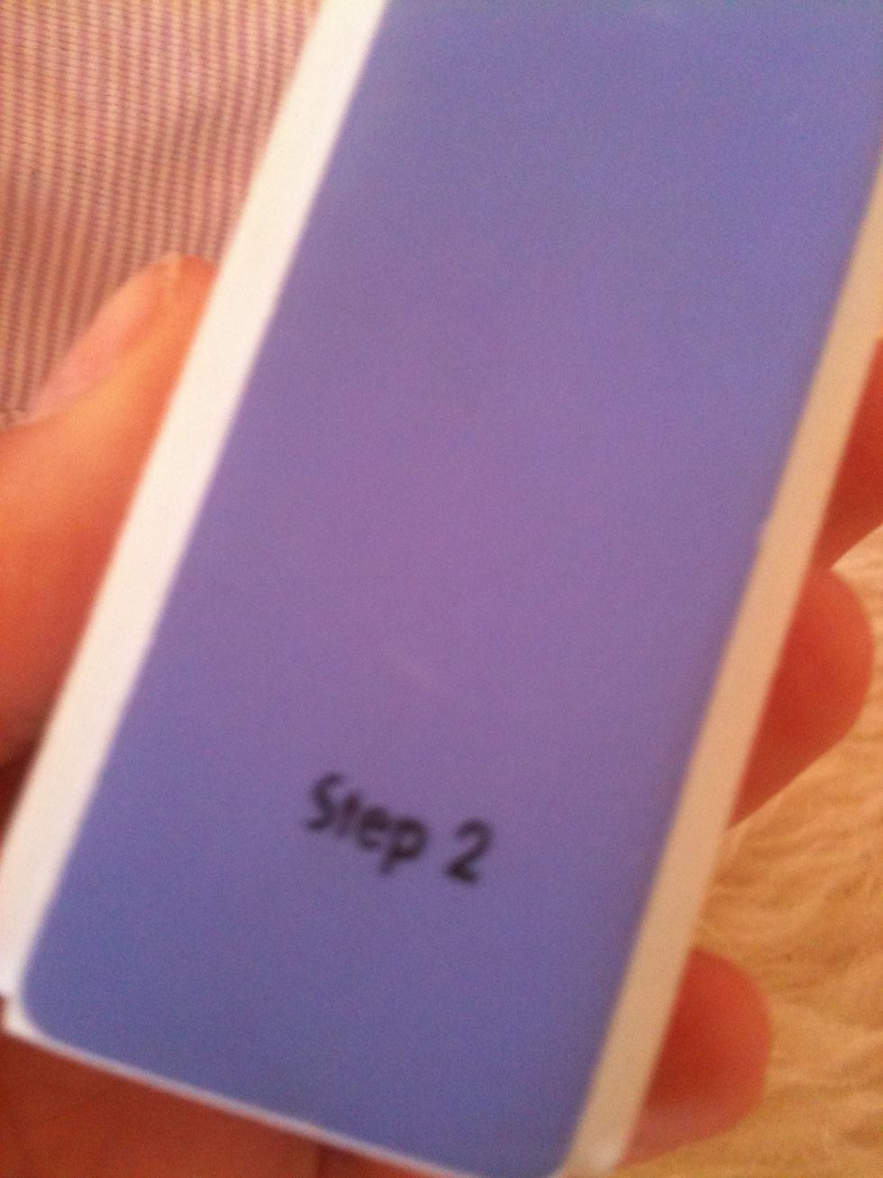 Then use tep 2 and file it over your nails\u2764