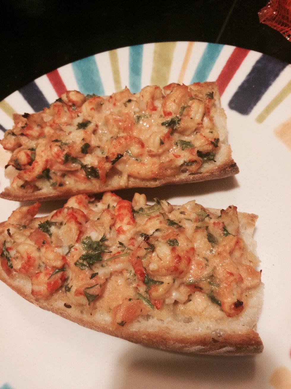 Then voila! .  This was delicious