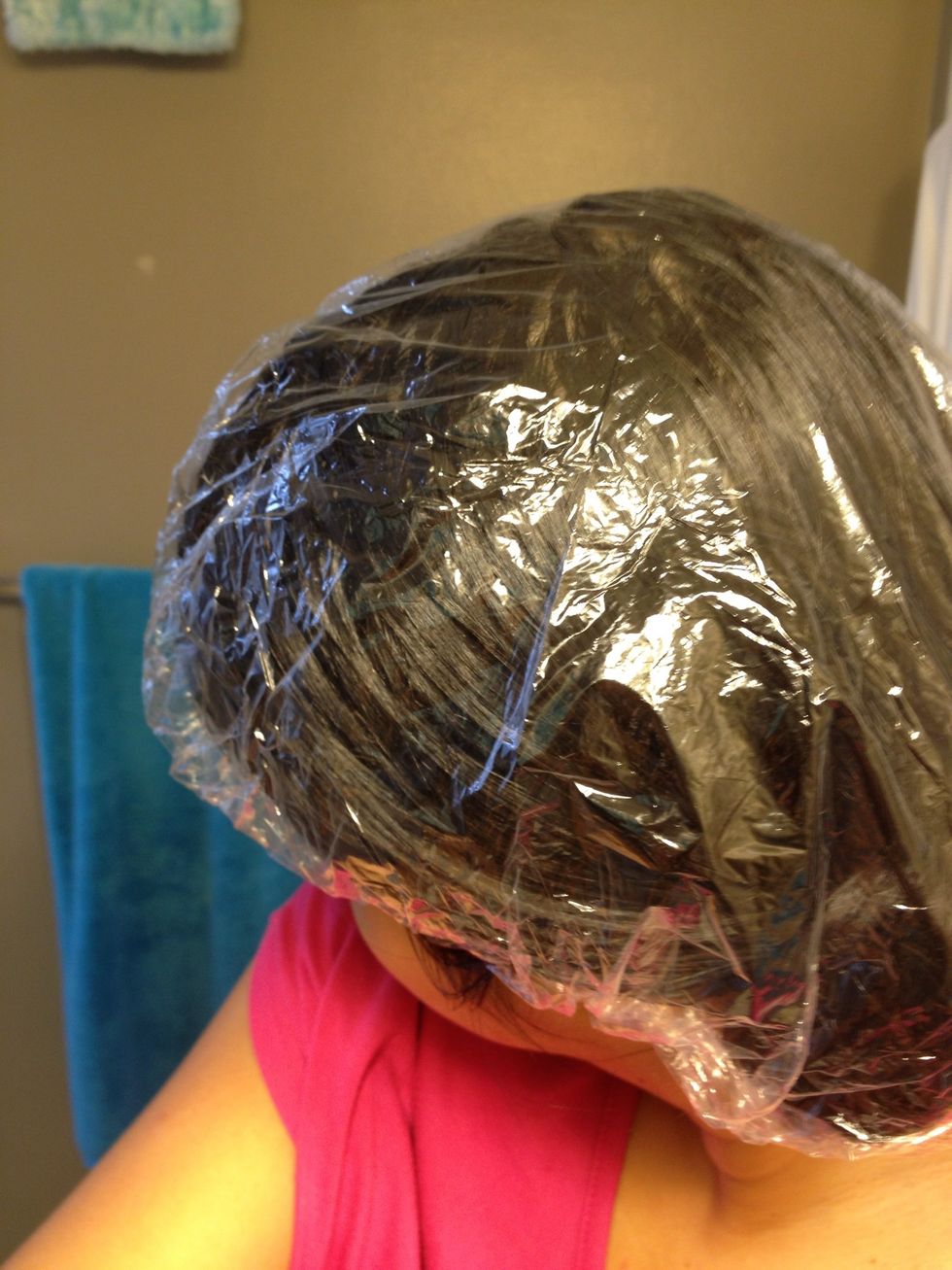 Then wash the oil out with the mildest shampoo. Put a covering on your head when you do this over night.