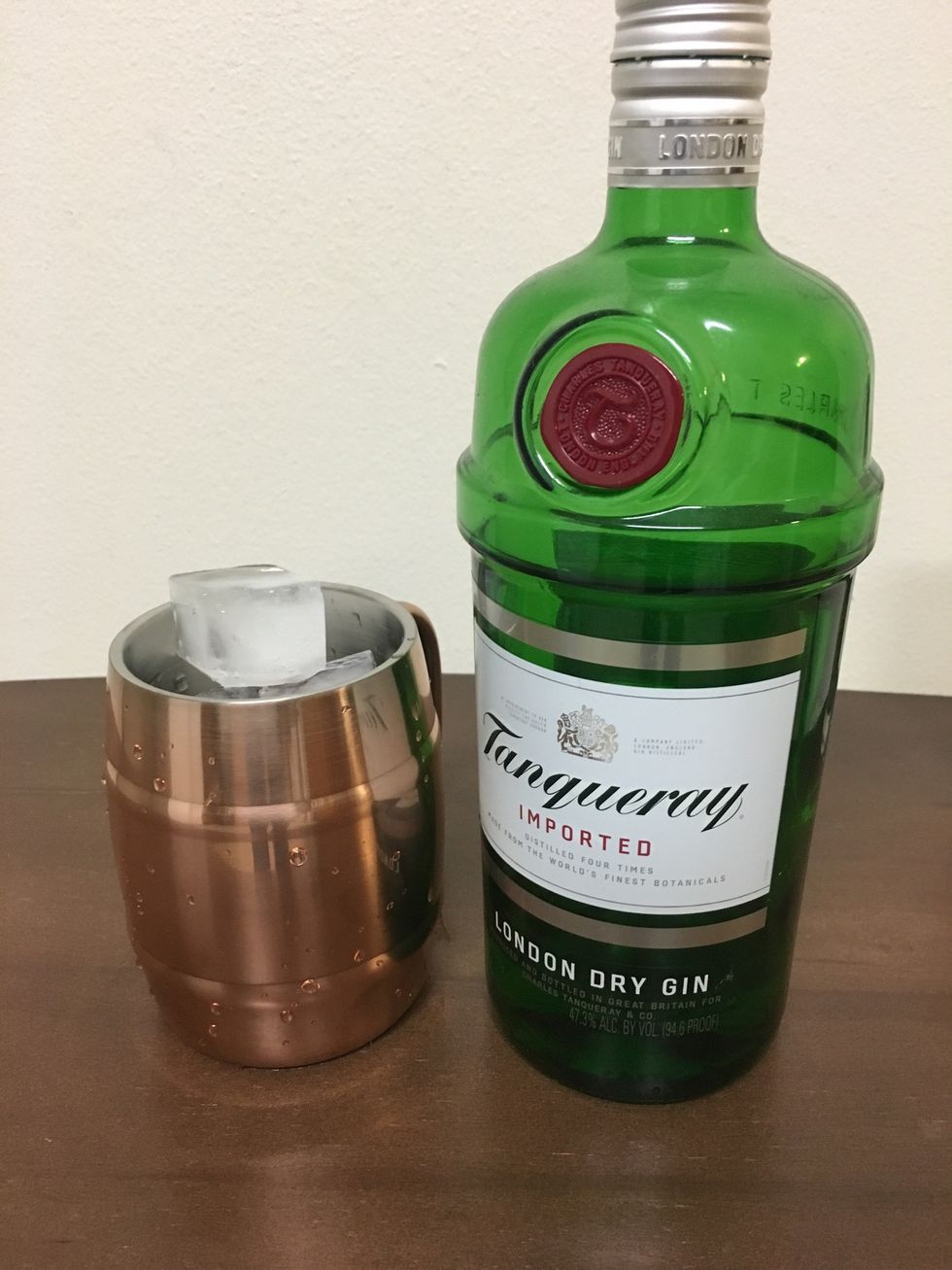 Then, we will add 1 (one) ounce of your favorite Gin. \ud83d\ude33\ud83c\udf78