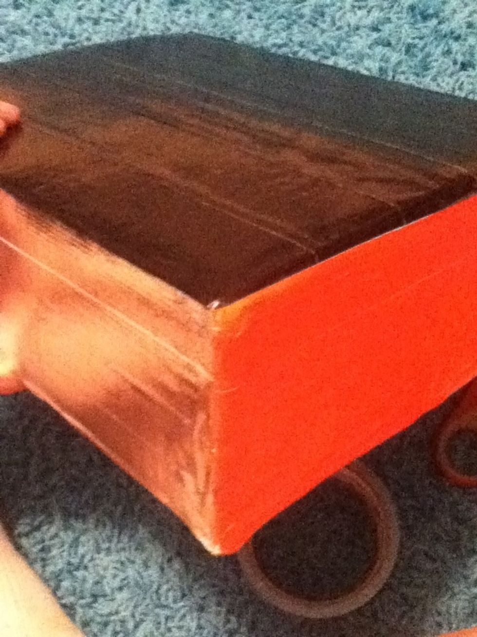 Then, when you're done putting the base coat on, do the details. Make sure that the details aren't too hard for you. Keep them simple.