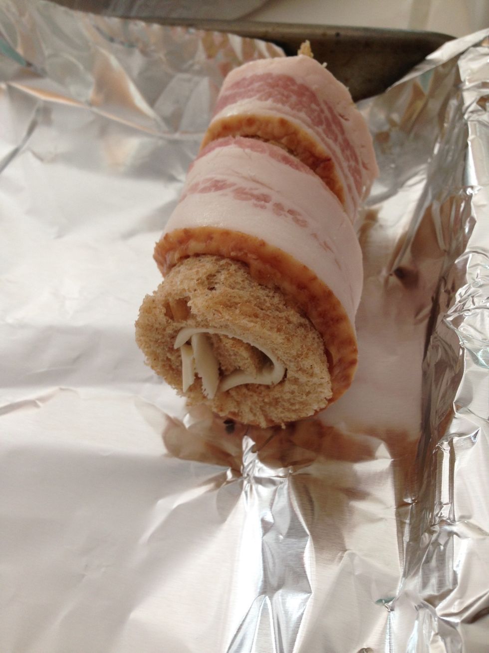 Then wrapped it with your favorite bacon.