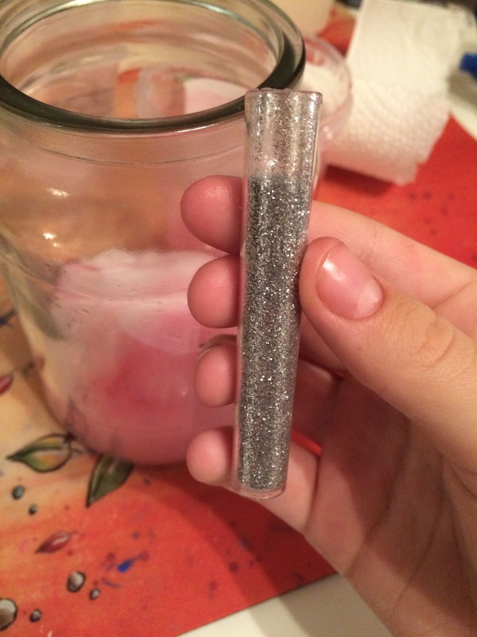 Then you add some glitter