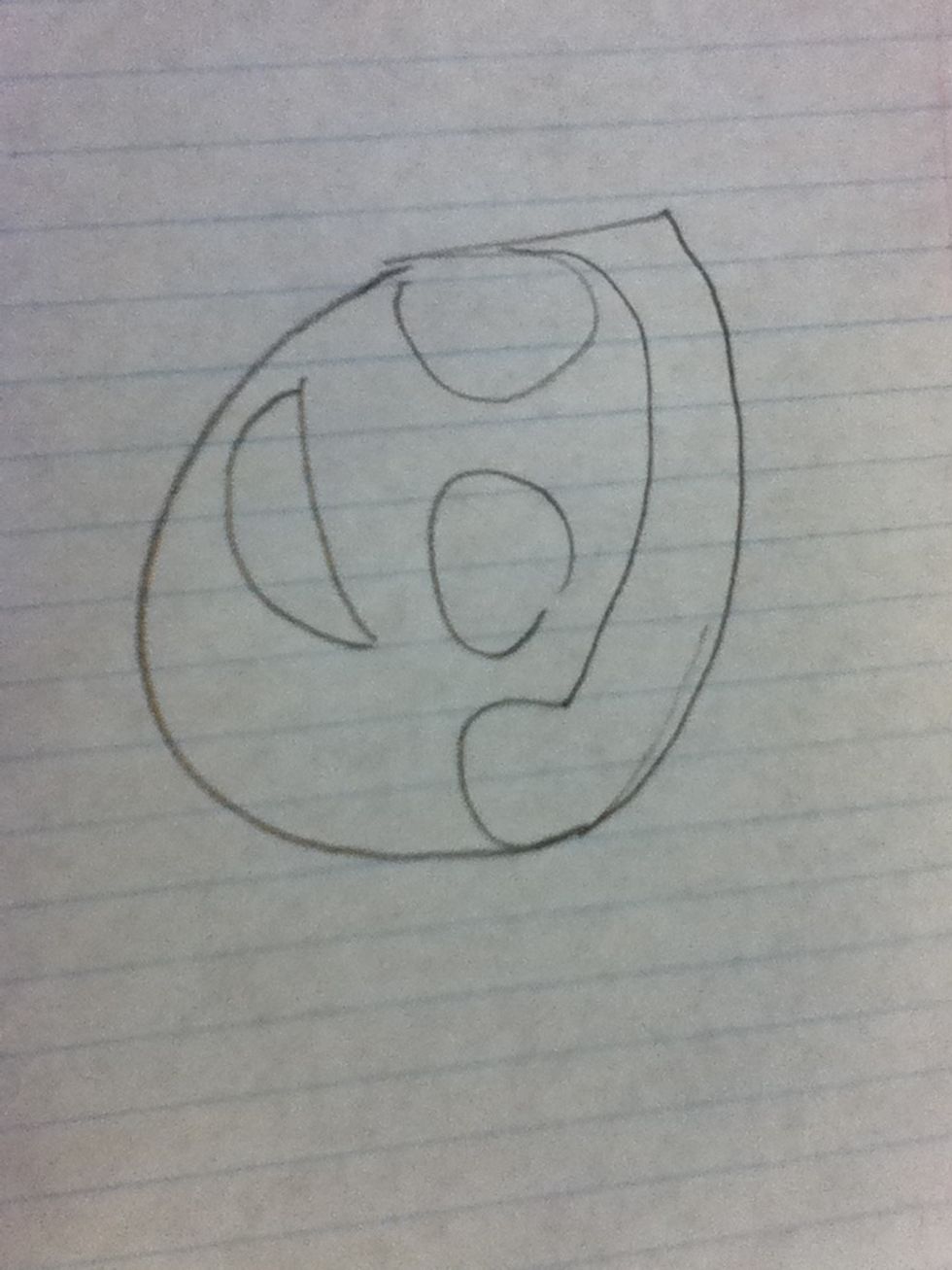 Then you can give it a smile  a nose what ever you want to bring it out more