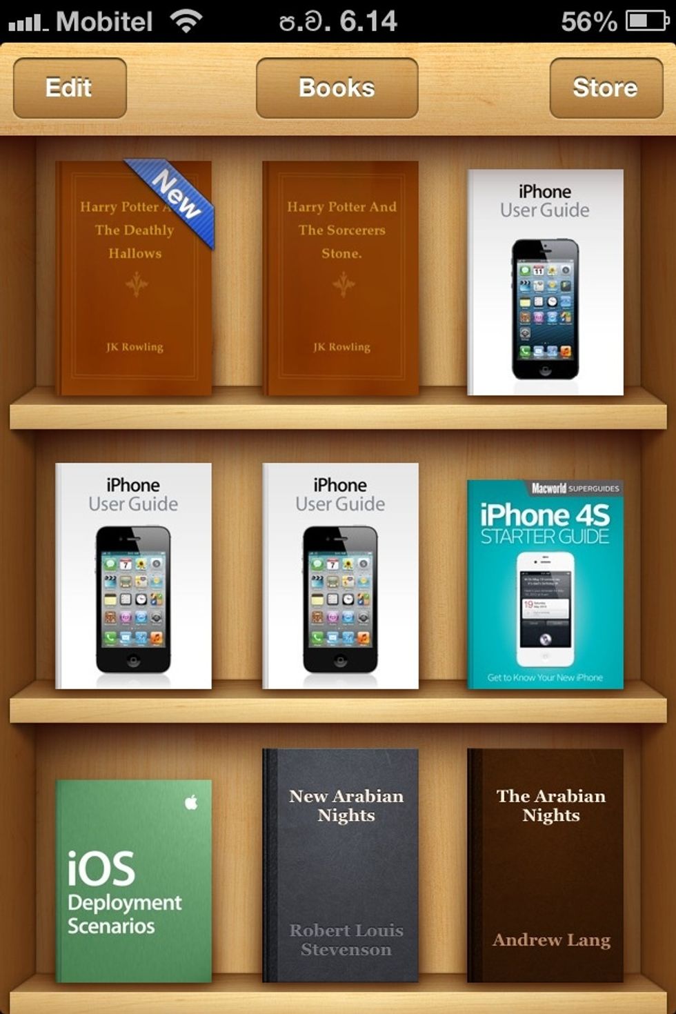 Then you can see your book in iBook app.