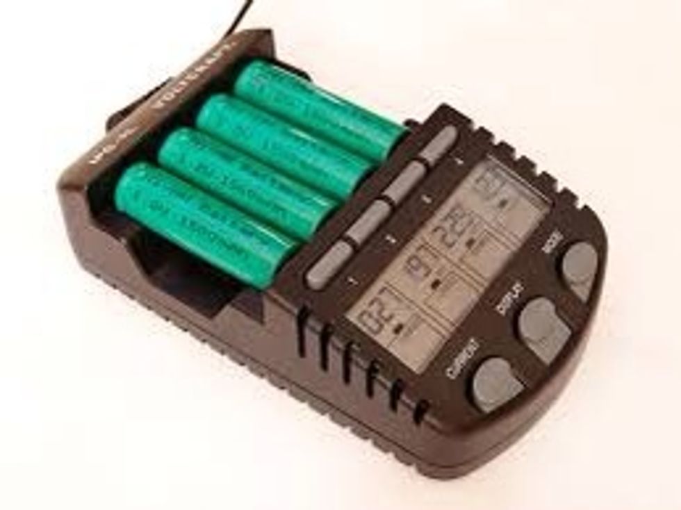 Then you charge the batteries when they run out instead of putting new ones in