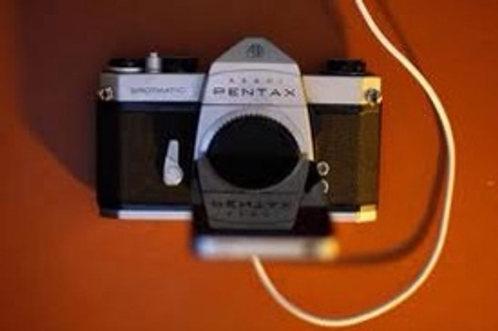 Then you charge you camera