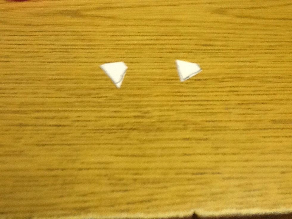 Then you cut the teeth out.