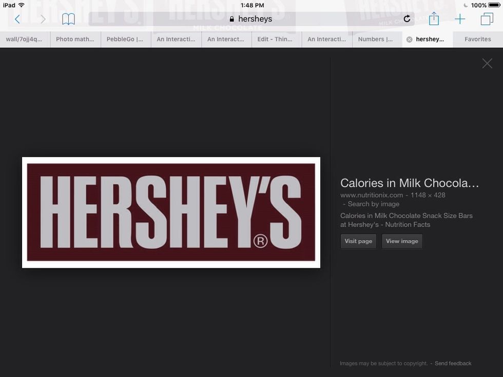 Then you get chocolate