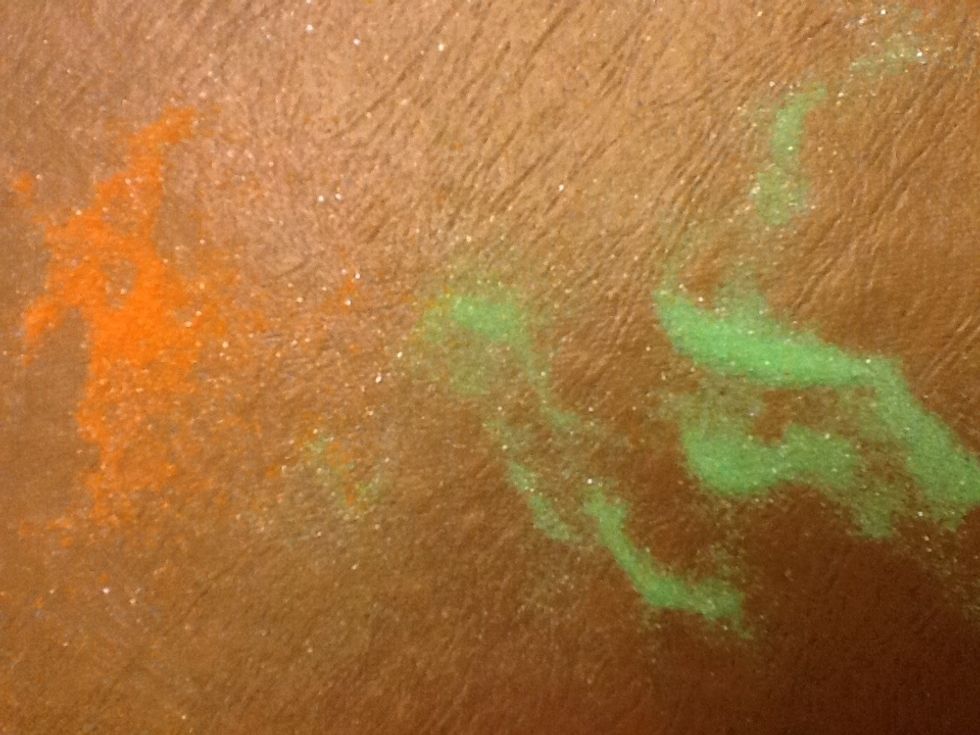 Then you have to clean up the mess.....