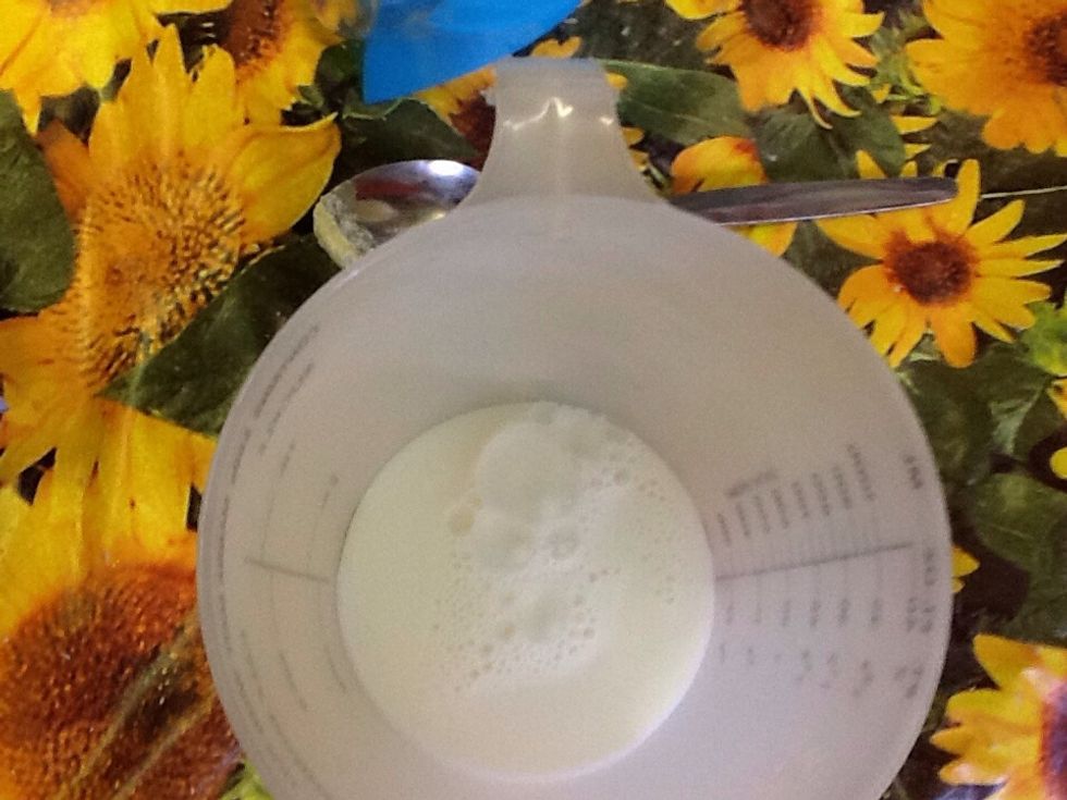 Then you have to get some milk.