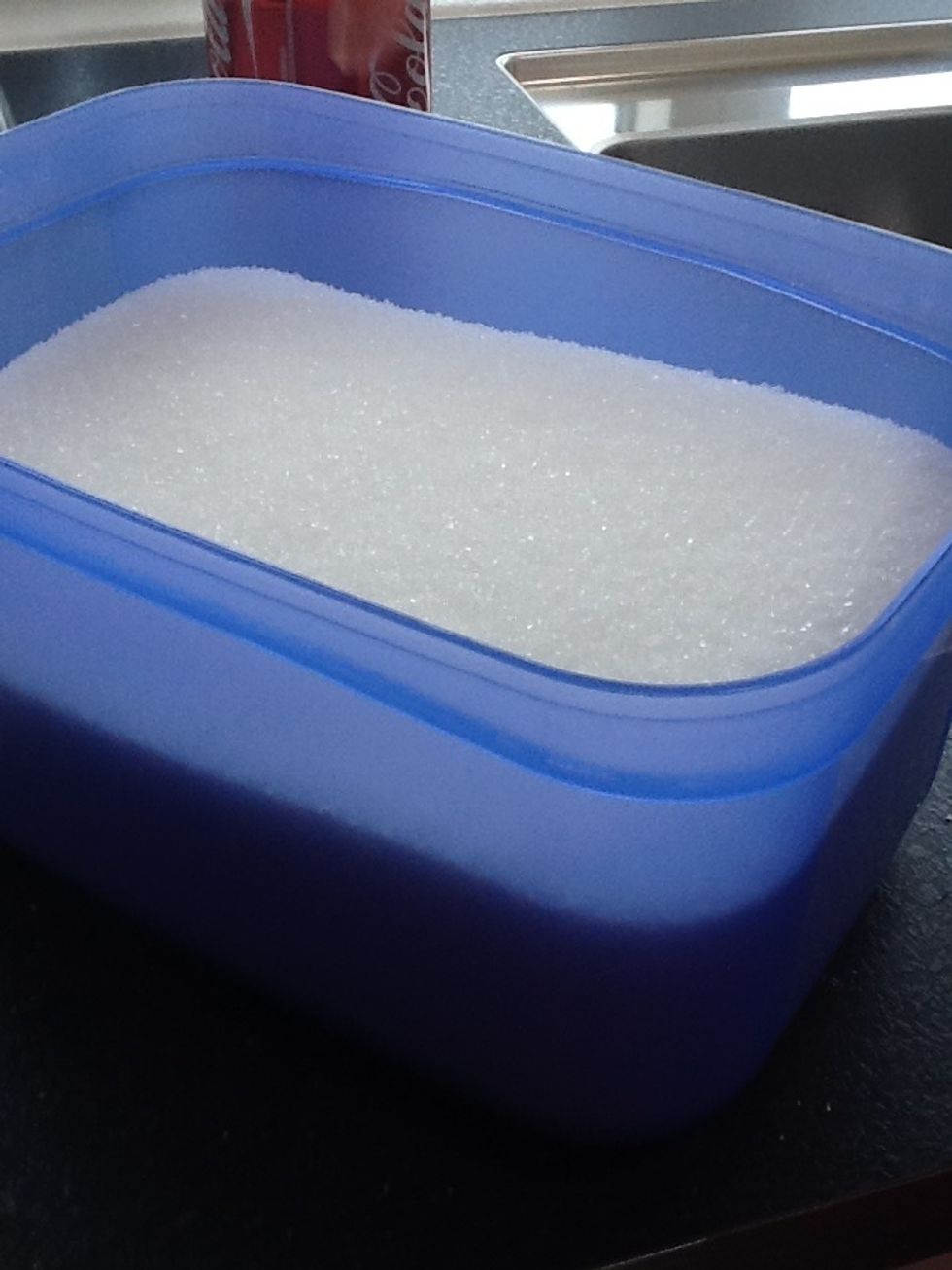 Then you need some sugar ( white !!!!!)