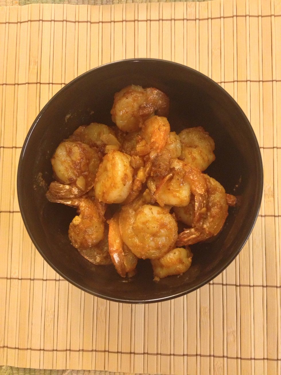 Then you're all done! A quick, yummy and simple dish!