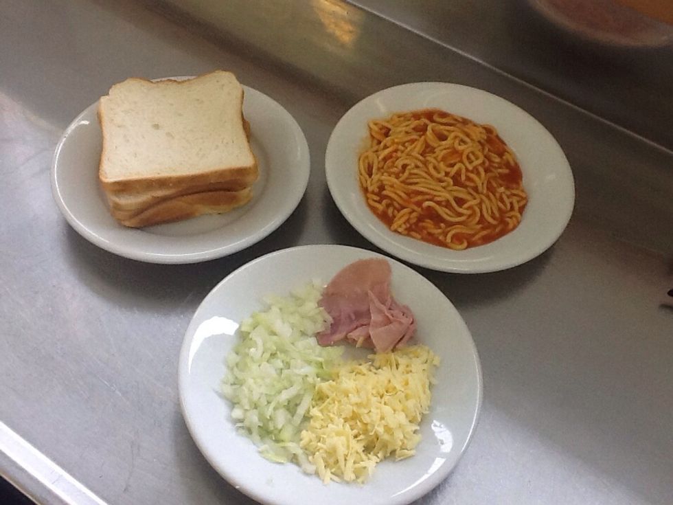 Then you will have to cut, and put out nicely! Separately on the plates'