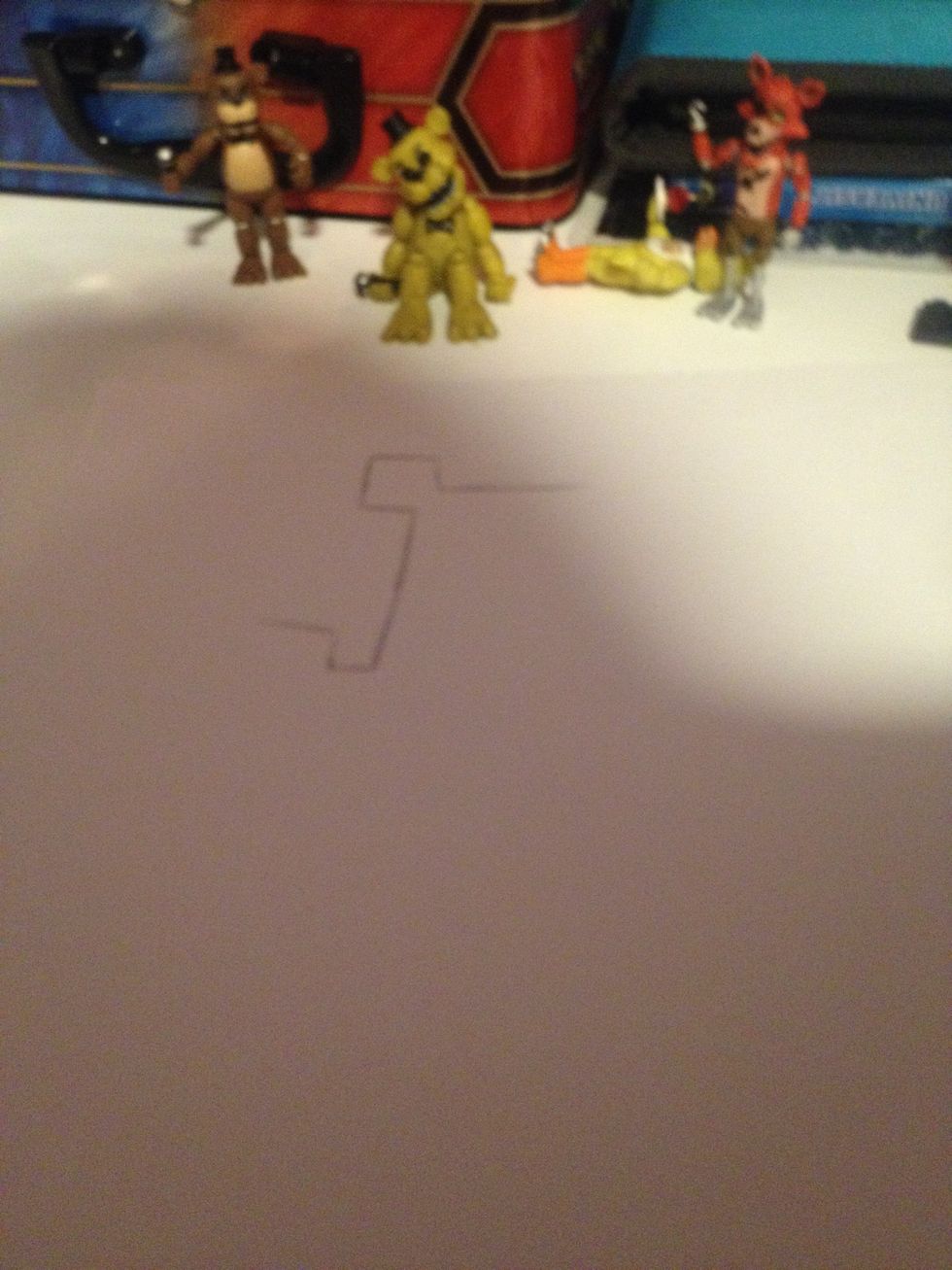 Then you will make a part of the foot