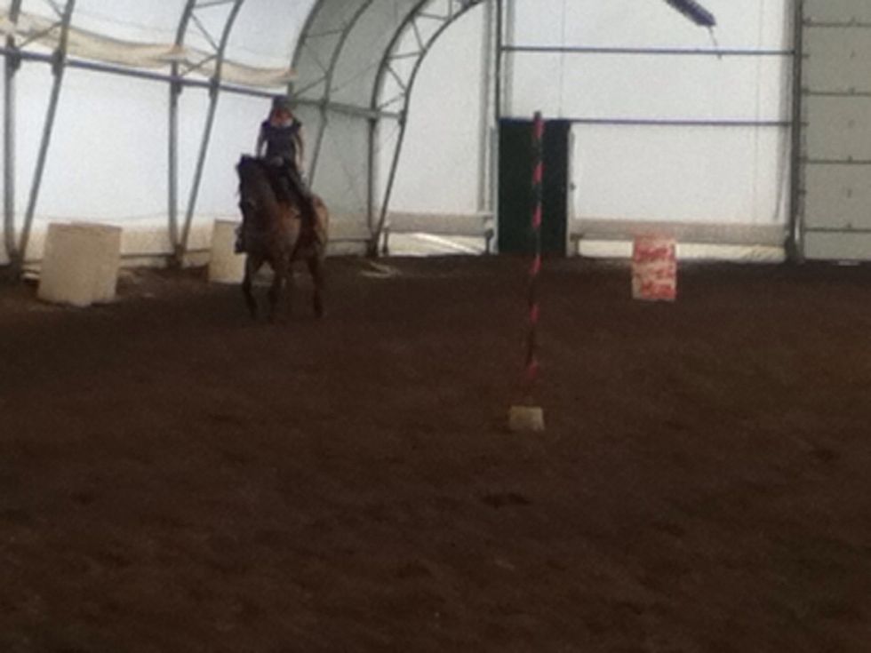 Thera are many variations of the trot,the slowest being a jog. Trots average around 13km/hr and is very bouncy. To reduce bouncing, rise out of your seat every two beats, which is called posting.