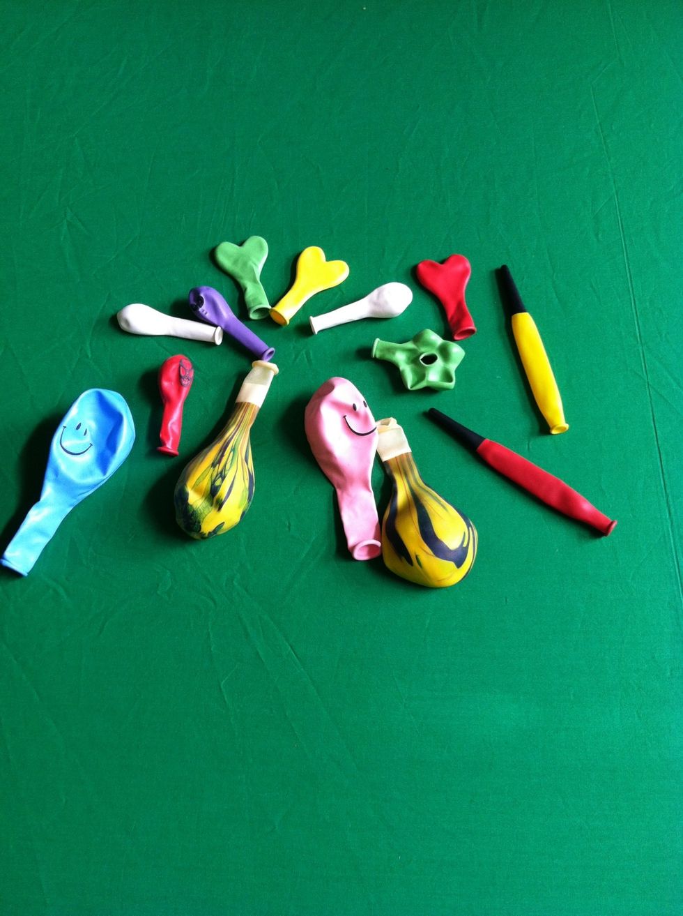 There are also lots of other shapes and sizes