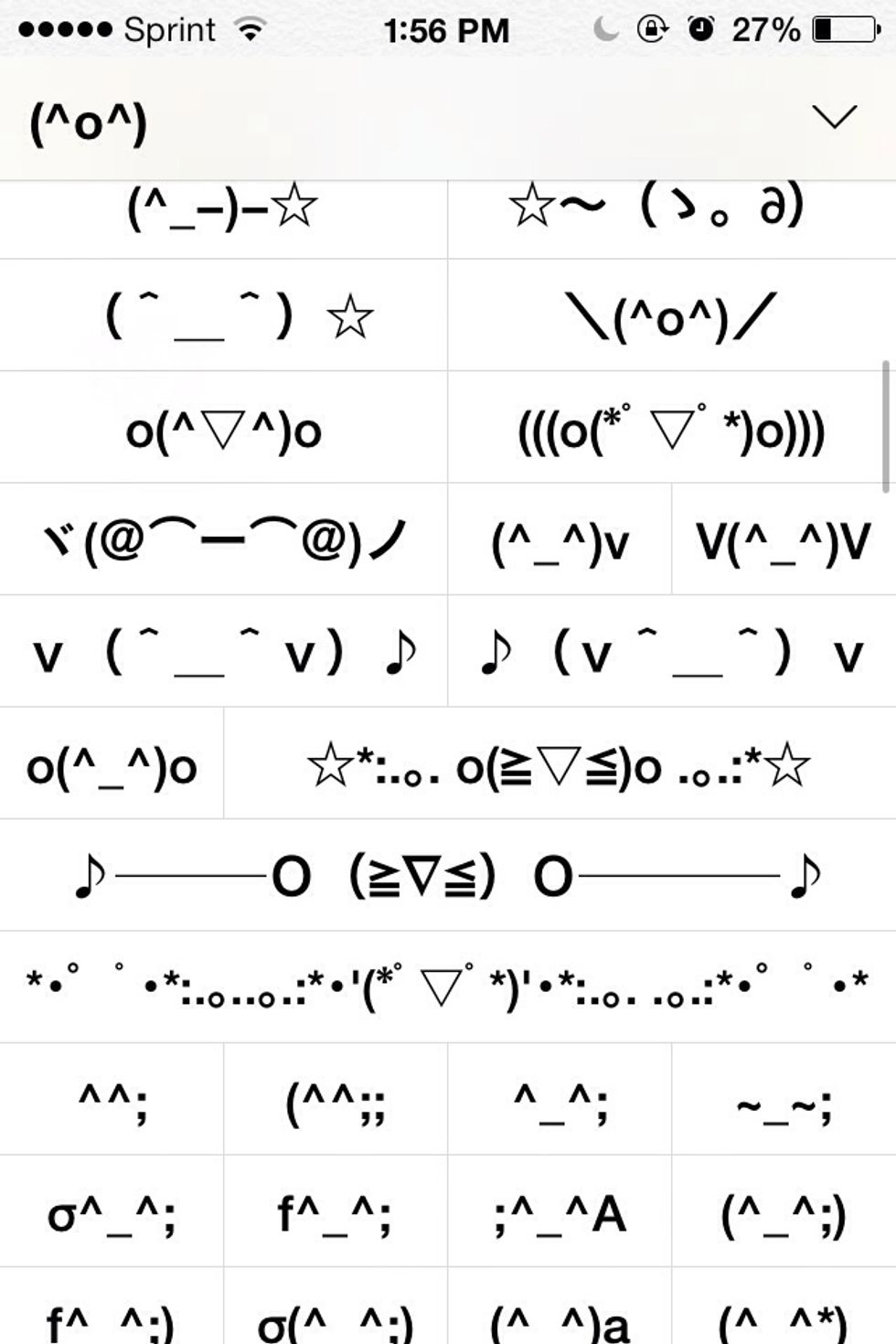 There are many faces to use. Enjoy :)