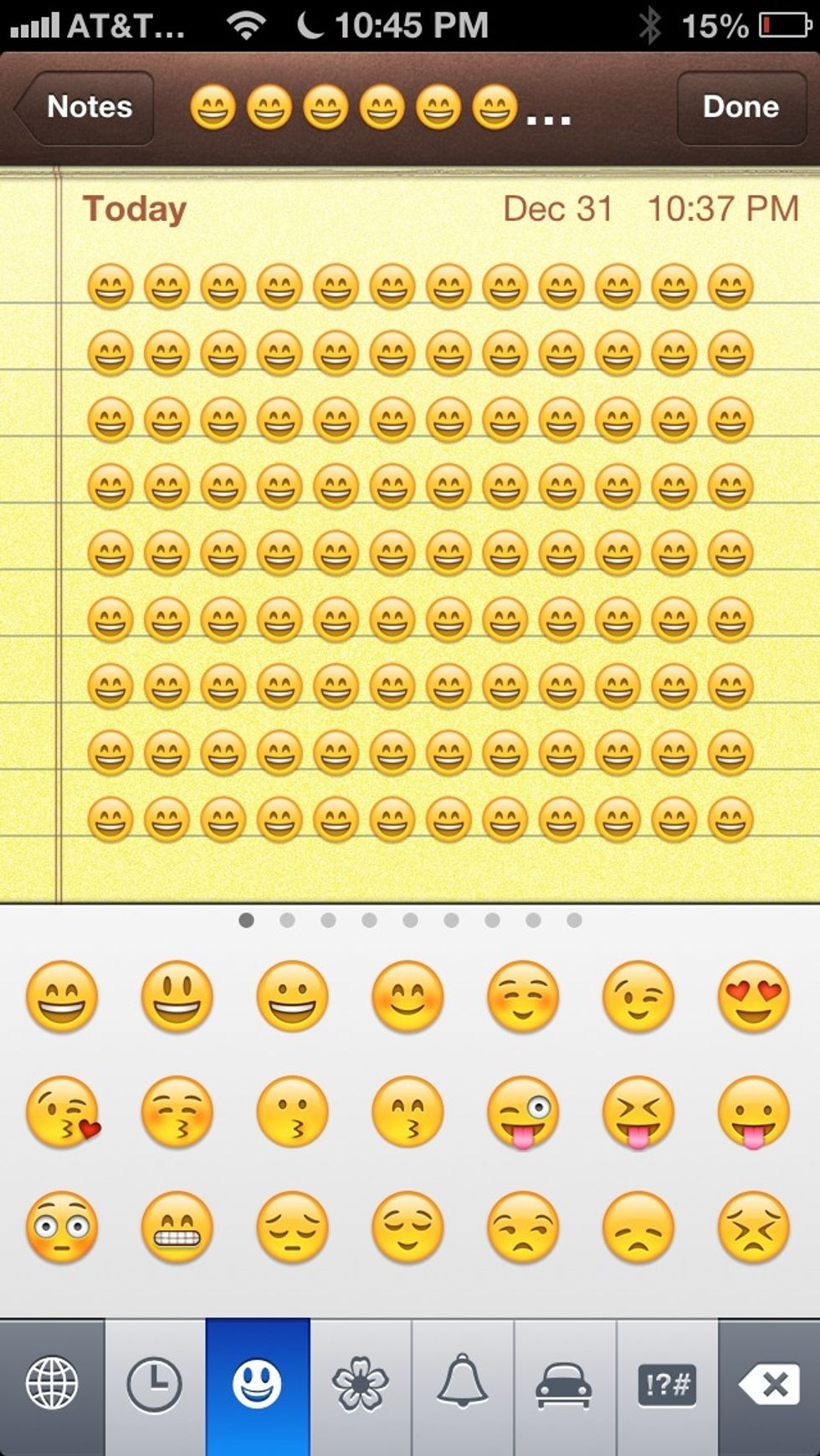 There are many icons in the Emoji keyboard, some apps are unable to recognize these icons but they are still fun to use.