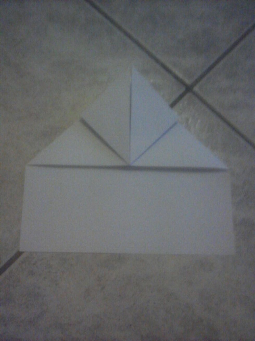 There Are Two Points Fold Both Of Them Down