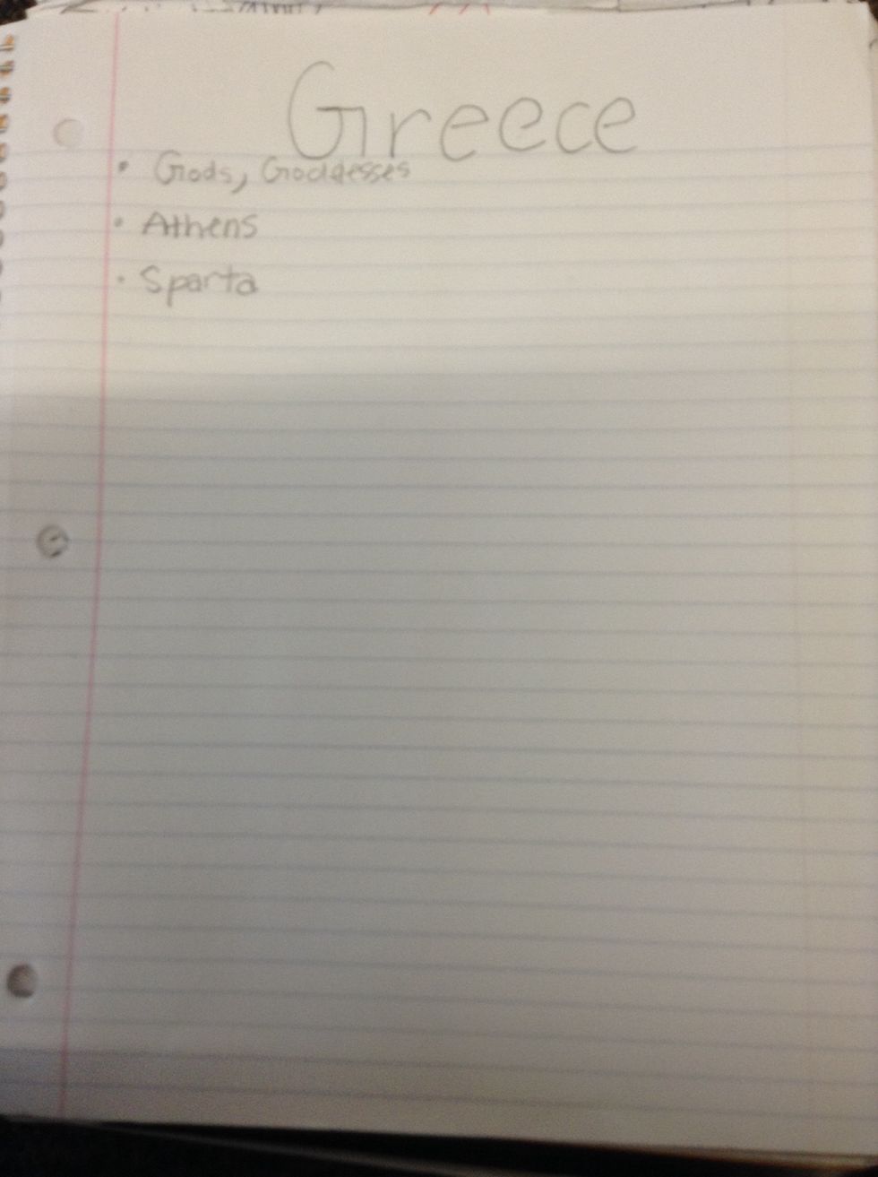 There are your successful notes