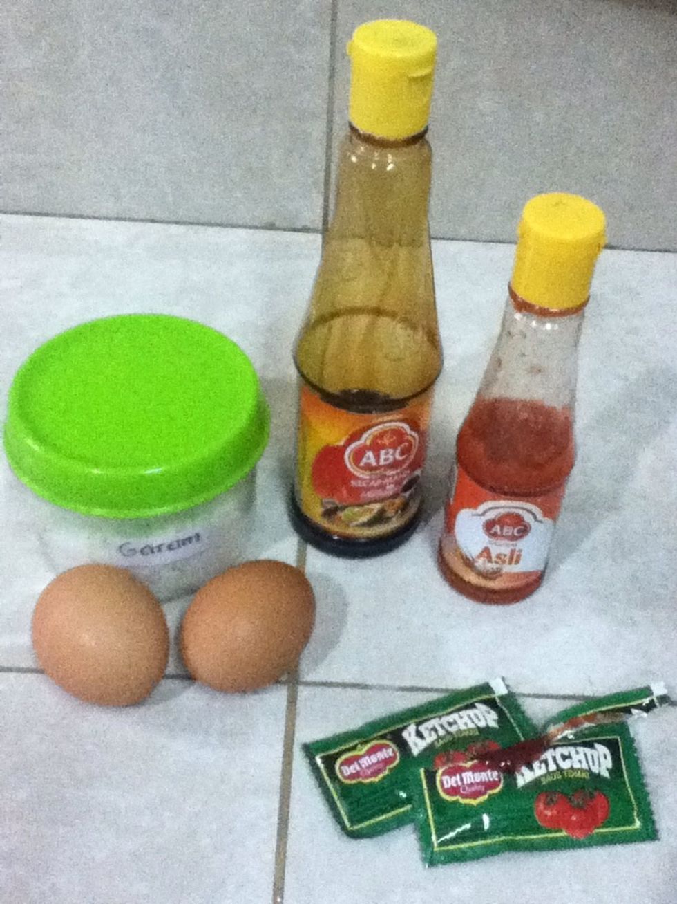 There is all the ingredients