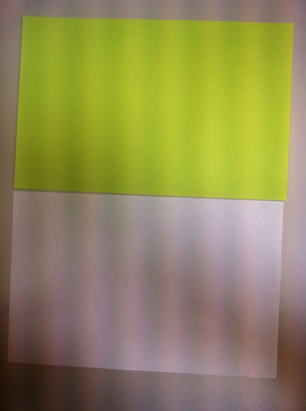 There's more?! No. Just thought I'd show you a thinner version that seems to spin faster. The first one is thick...good for younger kids. This time start with 2 HALF pieces of printer paper.