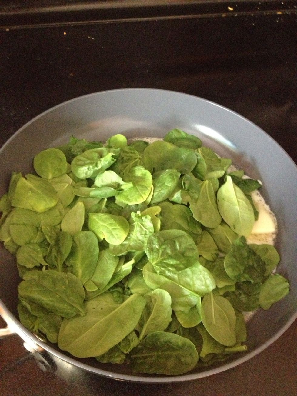 There's the beautiful spinach!