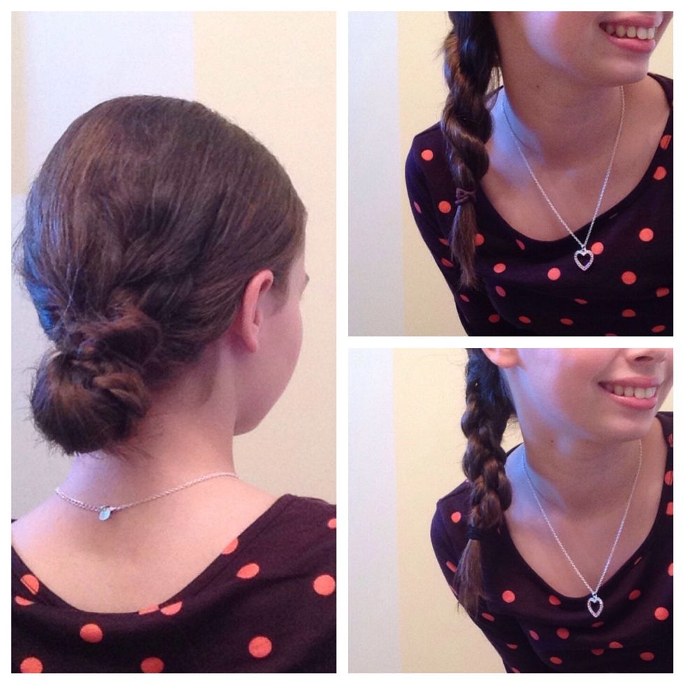 There's your finished hairstyles! Comment below your favorite hairstyle of the three, I would love to know! Stay tuned for a fall makeup look guide that would go perfect with these hairstyles.